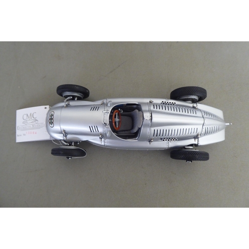 226 - A CMC Exclusive Modelle diecast model of an Auto-Union Type D  boxed