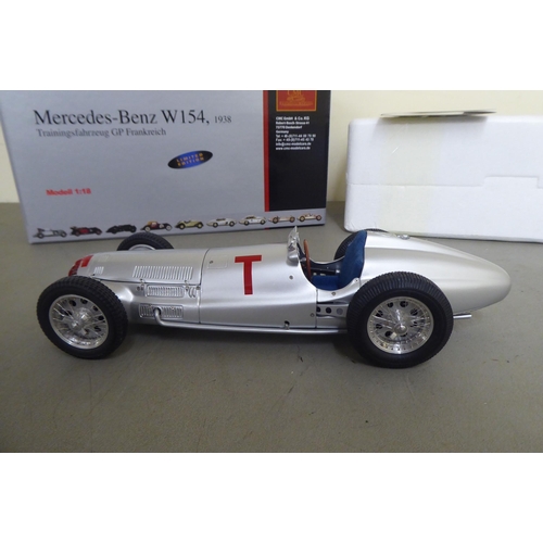 231 - A CMC Exclusive Modelle diecast model of a Mercedes-Benz W154, 1938  boxed