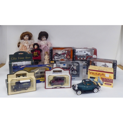 261 - Diecast model vehicles and dolls: to include an example by Simon & Halibeig  7