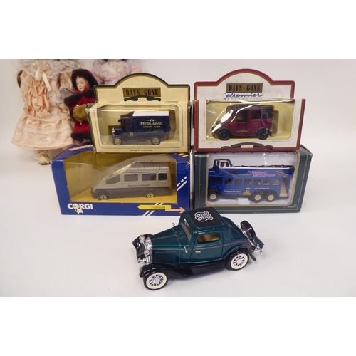 261 - Diecast model vehicles and dolls: to include an example by Simon & Halibeig  7