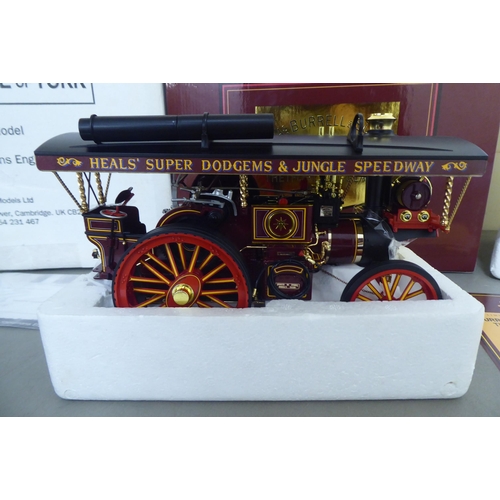 303 - A Midsummer Models 1/24 scale Burrell Showman's Engine 'The White Rose of York'  Limited Editio... 