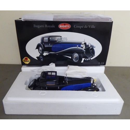 312 - A 1/18 scale diecast model by Bauer, a 'Bugatti Royale Coupe de Ville'  boxed