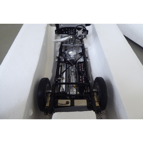 317 - A 1/8 scale diecast model by Bauer, a 'Bugatti Royale Chassis'  boxed