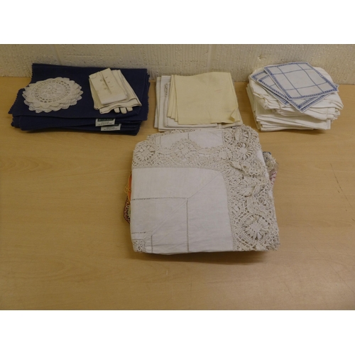 33 - Textiles: to include finely worked table linen