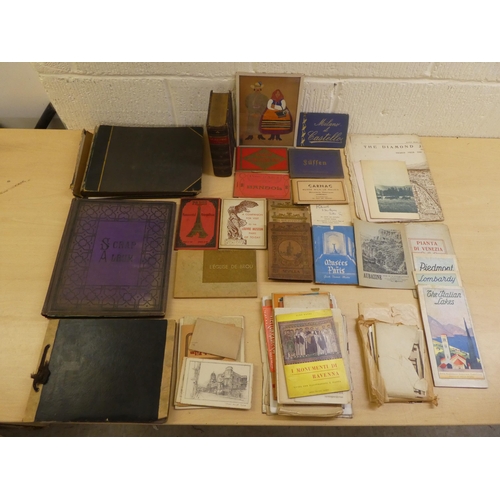 35 - Mainly Victorian and later ephemera: to include scrap albums; and period photographs