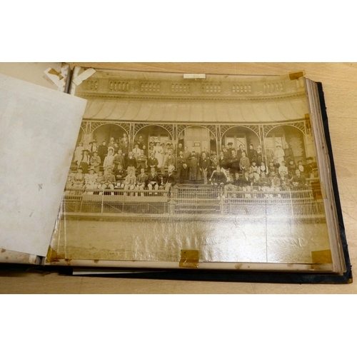 35 - Mainly Victorian and later ephemera: to include scrap albums; and period photographs