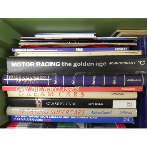 5 - Books, motor themed: to include Haynes manuals; and classic car reference