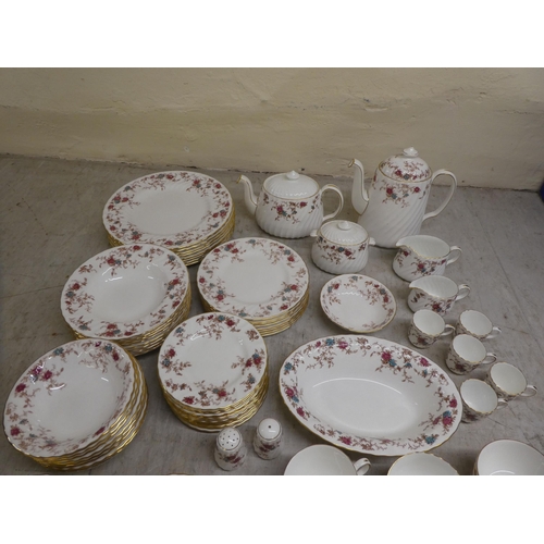 58 - Minton china Ancestral pattern tableware 