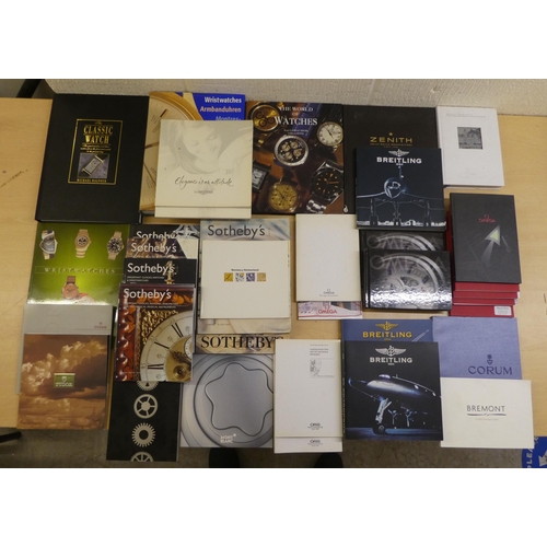 6 - Books, horology: to include auction catalogues; and guides to wristwatches