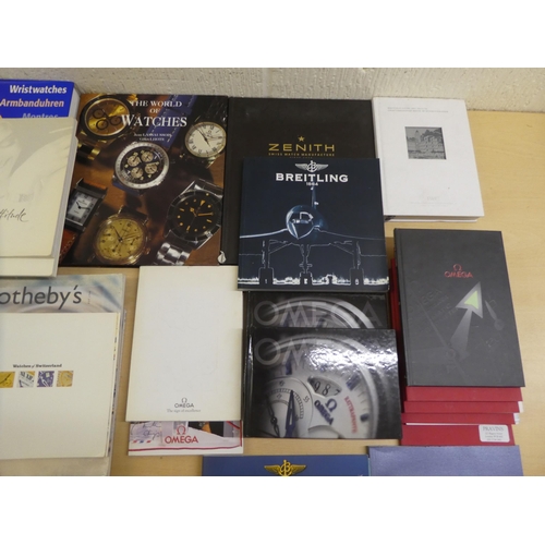 6 - Books, horology: to include auction catalogues; and guides to wristwatches