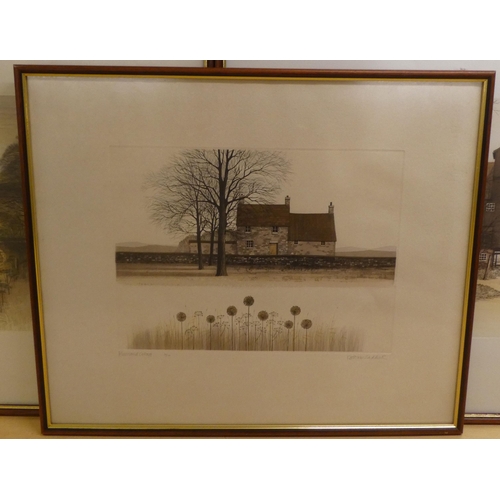 73 - After Kathleen Caddick - fine individually titled coloured prints  bearing pencil signatures&nb... 