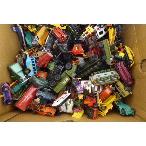 82 - Uncollated and unboxed diecast model vehicles: to include examples by Matchbox