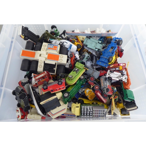 83 - Uncollated and unboxed diecast model vehicles: to include examples by Matchbox