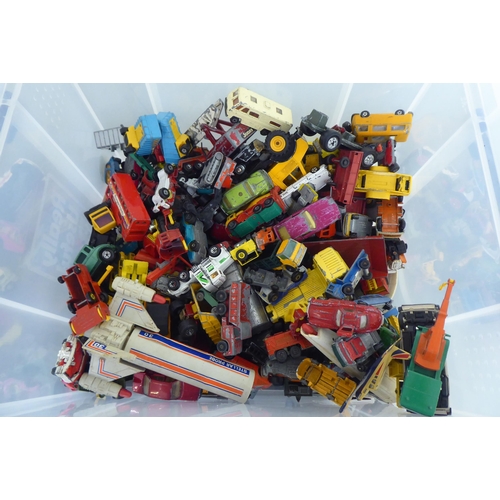 83 - Uncollated and unboxed diecast model vehicles: to include examples by Matchbox