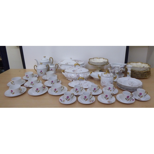 280 - Porcelain and china teaware: to include Limoges and other European