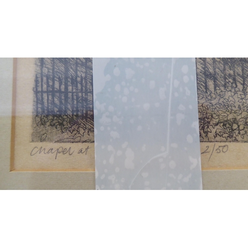 340 - After Bill Toop - three individually titled works  monochrome prints  bearing pencil signatures  all... 