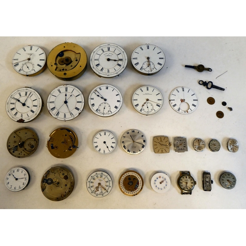 106 - Wristwatch and pocket watch movements