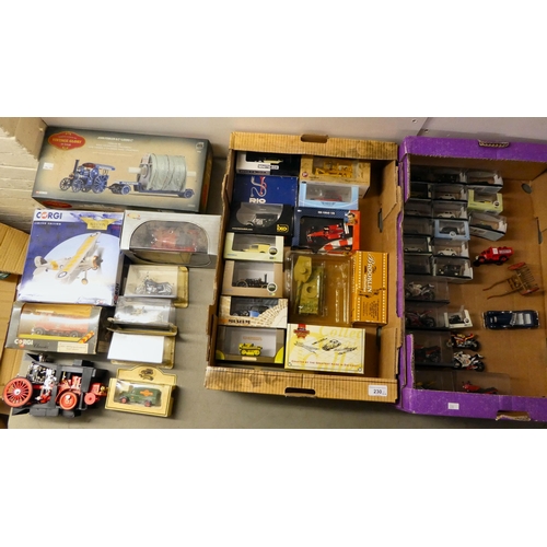 230 - Diecast model vehicles: to include examples by Corgi and Whitebox