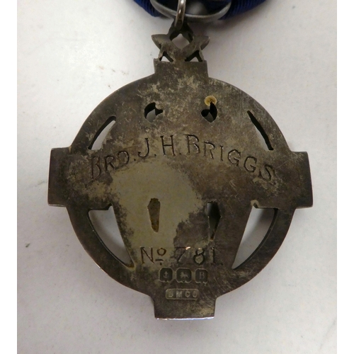 96 - Masonic medals: to include a 1928 Stewards example from the Royal Masonic Institution for Girls