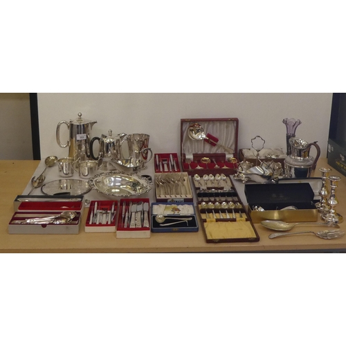 353 - Silver plated tableware and flatware