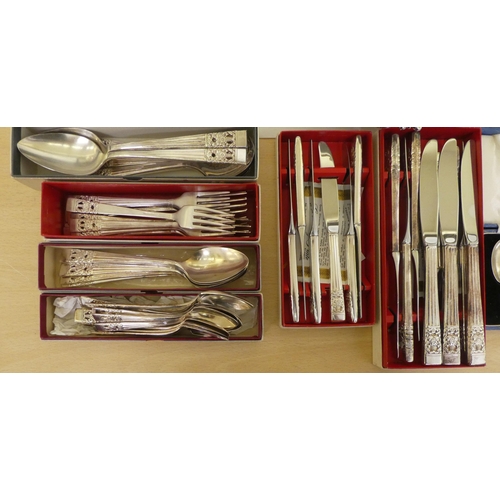 353 - Silver plated tableware and flatware