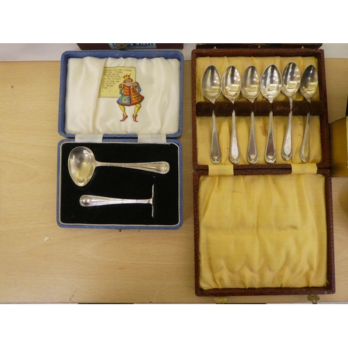 353 - Silver plated tableware and flatware