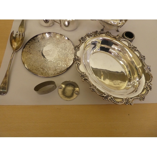 353 - Silver plated tableware and flatware