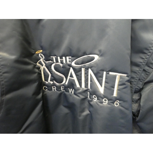 351 - Seven mens branded jackets, mainly sizes Large & Extra Large, viz. one sports jacket, in leather... 