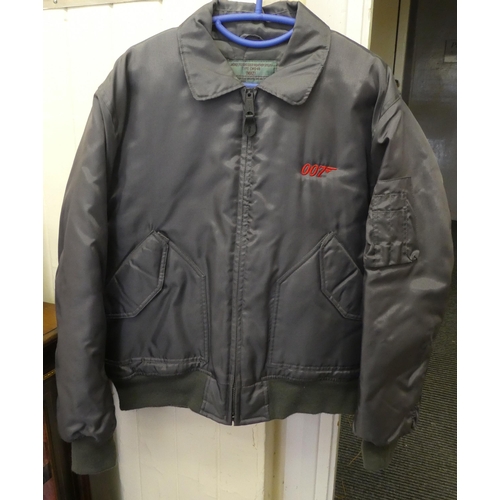 351 - Seven mens branded jackets, mainly sizes Large & Extra Large, viz. one sports jacket, in leather... 