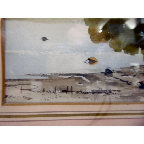 137 - Pictures: to include Philip Allcock - a loch scene  watercolour  bears a signature  1... 