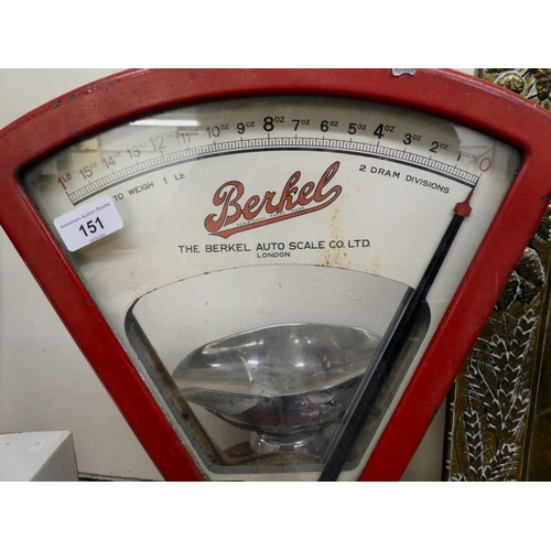 151 - Vintage Berkel grocers scales 