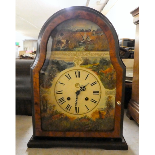 153 - Early 20thC and later non-functional, variously cased mantel clocks for spares and repair components... 