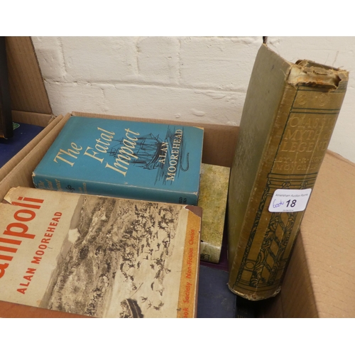 18 - Books, 19th/20thC mixed reference: to include 'Pinocchio'; 'Classic Myths and Legends'; and printed ... 