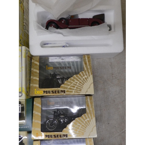 181 - Diecast model vehicles: to include examples by Rio and Ixo