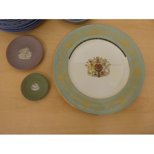 229 - Ceramics: to include a Wedgwood Blue Jasperware 1977 Christmas plate  8