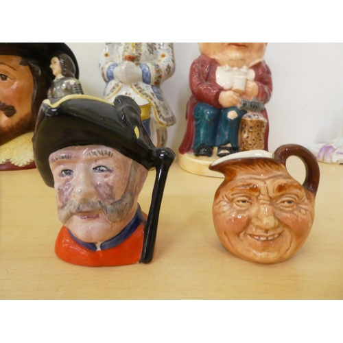 237 - Character and Toby jugs: to include Royal Doulton 'King Charles I'  D6917  7.5