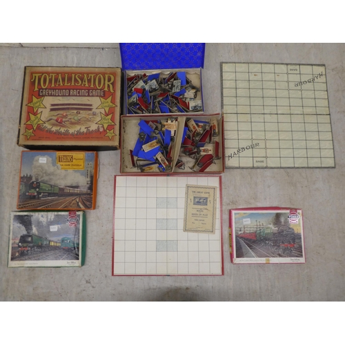 25 - Vintage games and puzzles: to include 'The Great Game, The Dover Patrol' by HP Gibson & Sons Ltd