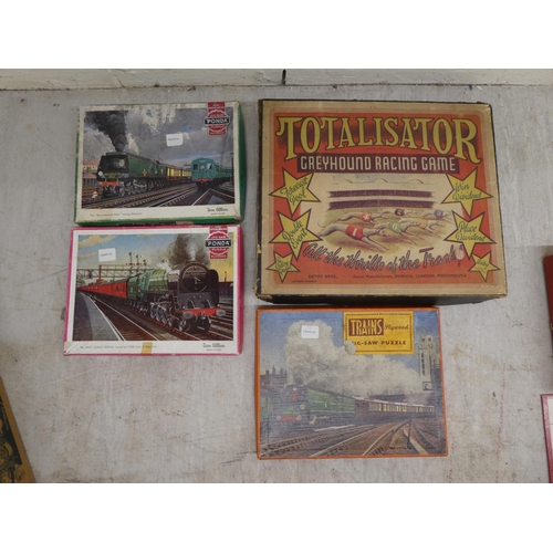 25 - Vintage games and puzzles: to include 'The Great Game, The Dover Patrol' by HP Gibson & Sons Ltd