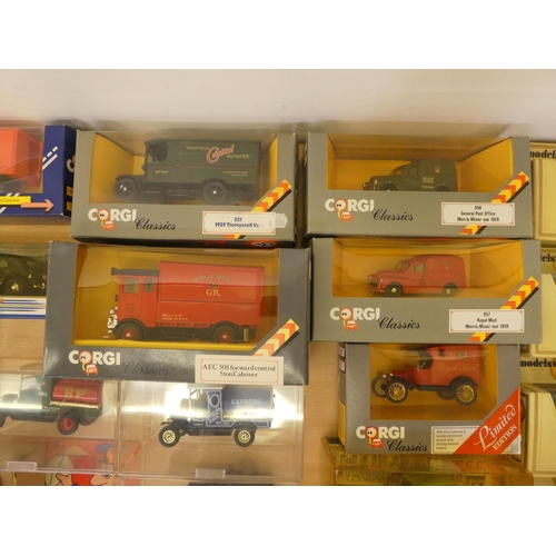 259 - Uncollated diecast model vehicles with examples by Corgi, Days Gone By and Models of Yesteryear ... 