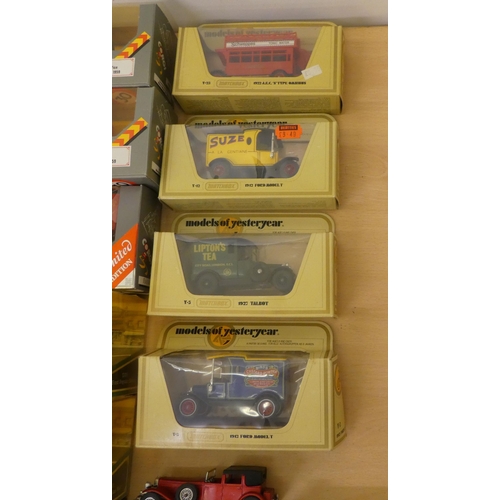 259 - Uncollated diecast model vehicles with examples by Corgi, Days Gone By and Models of Yesteryear ... 