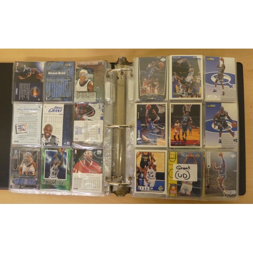 287 - Four albums of basketball collectors cards, approx. 1000  (no further images will be available)