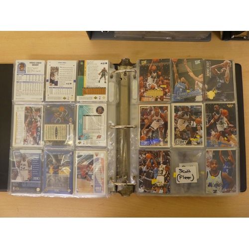 287 - Four albums of basketball collectors cards, approx. 1000  (no further images will be available)