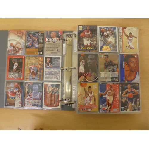 287 - Four albums of basketball collectors cards, approx. 1000  (no further images will be available)