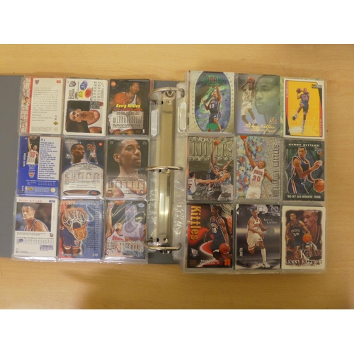 287 - Four albums of basketball collectors cards, approx. 1000  (no further images will be available)