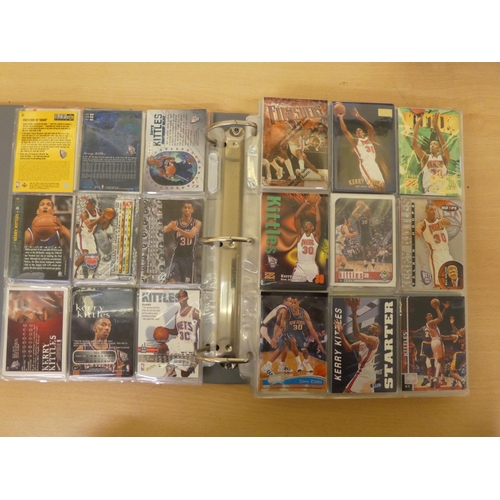 287 - Four albums of basketball collectors cards, approx. 1000  (no further images will be available)