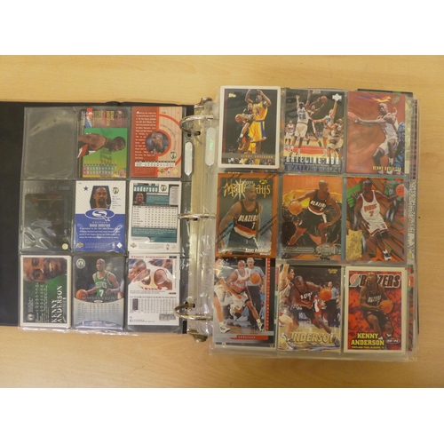 287 - Four albums of basketball collectors cards, approx. 1000  (no further images will be available)