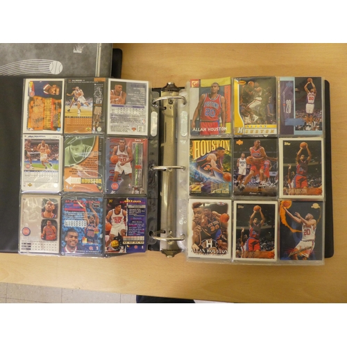 287 - Four albums of basketball collectors cards, approx. 1000  (no further images will be available)