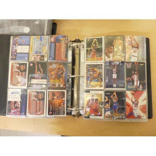 287 - Four albums of basketball collectors cards, approx. 1000  (no further images will be available)