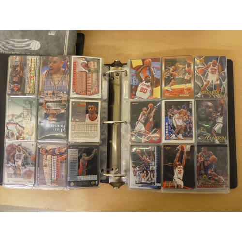 287 - Four albums of basketball collectors cards, approx. 1000  (no further images will be available)