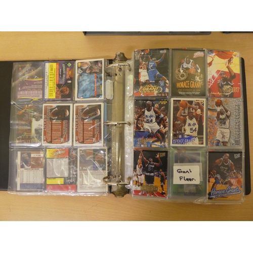 287 - Four albums of basketball collectors cards, approx. 1000  (no further images will be available)